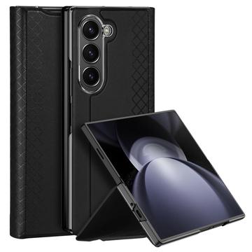 Samsung Galaxy Z Fold6 Dux Ducis Bril Flipfodral - Svart