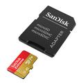 SanDisk Extreme microSDXC-minneskort SDSQXAV-256G-GN6MA - 256GB