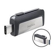SanDisk Ultra Dual Drive USB-C minne SDDDC2-128G-G46 - 128GB