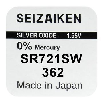 Seizaiken 362 SR721SW Silveroxidbatteri - 1.55V