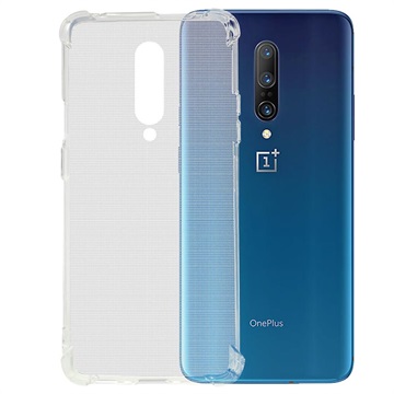 Stöttåligt OnePlus 7 Pro TPU-skal - Genomskinlig