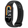 Xiaomi Smart Band 8 Mjuk Silikonrem - Svart