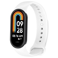 Xiaomi Smart Band 8 Mjuk Silikonrem - Vit