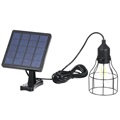 Soldriven Hängande LED-Lampa med Förlängningssladd - 80x66mm