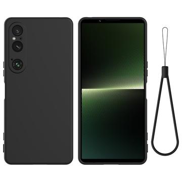 Sony Xperia 1 VI Liquid Silikonskal - Svart