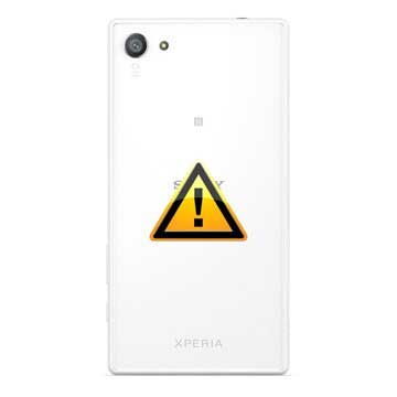 Sony Xperia Z5 Compact Bak Skal Reparation - Vit