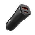 Spigen EV482 ArcStation Essential Billaddare 48W - USB-C, USB-A - Svart