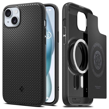 iPhone 15 Spigen Mag Armor Hybrid Skal