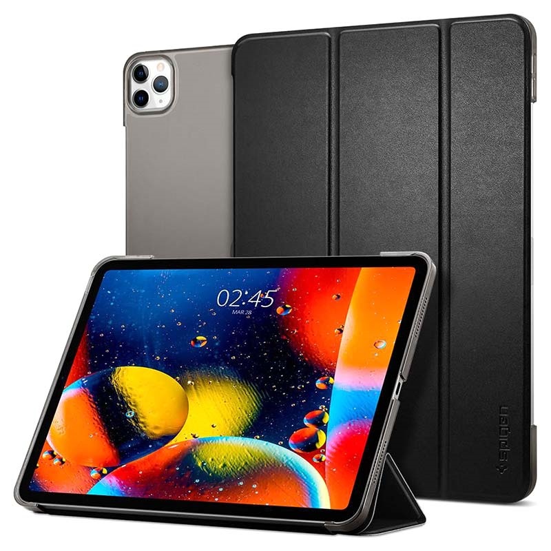 Spigen Smart Fold Ipad Pro 12 9 18 Skal Svart