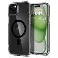 iPhone 15 Spigen Ultra Hybrid Mag Skal - Svart / Genomskinlig