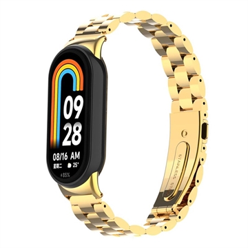 Xiaomi Smart Band 8 Stainless Steel Rem - Guld