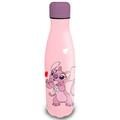 Stitch vattenflaska / termoflaska i rostfritt stål - 500ml - rosa / lila