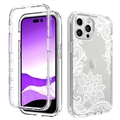 Sweet Armor Series iPhone 14 Pro Hybrid Skal - Mandala