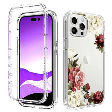 Sweet Armor Series iPhone 14 Pro Hybrid Skal - Pion