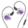 TRN Medusa Avtagbara In-Ear HiFi-hörlurar - Trippelkammardesign för audiofiler