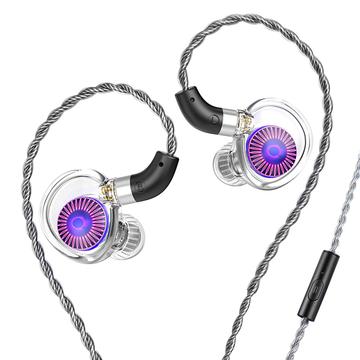 TRN Medusa Avtagbara In-Ear HiFi-hörlurar - Trippelkammardesign för audiofiler