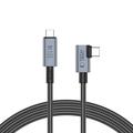 Tech-Protect UltraBoost Max "L" USB 4.0 Typ-C-kabel - PD240W, 1.5m, 8K 40Gbps - Grå