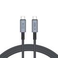 Tech-Protect UltraBoost Max USB 4.0 Typ-C-kabel - PD240W, 2m, 8K 40Gbps - Grå