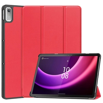 Lenovo Tab P11 Gen 2 Tri-Fold Series Smart Foliofodral - Röd