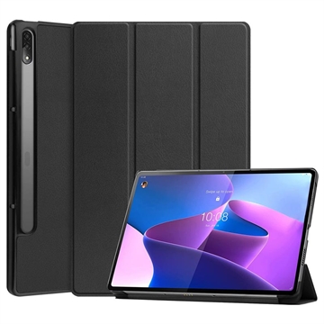 Lenovo Tab P12 Pro Tri-Fold Series Smart Foliofodral - Svart