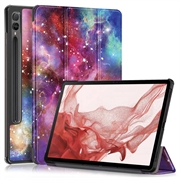 Samsung Galaxy Tab S9+ Tri-Fold Series Smart Foliofodral - Blå