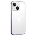 Usams US-BH813 Gradient iPhone 14 Plus Hybrid Skal - Lila