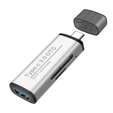 USB-C till USB & SD Adapter / Kortläsare