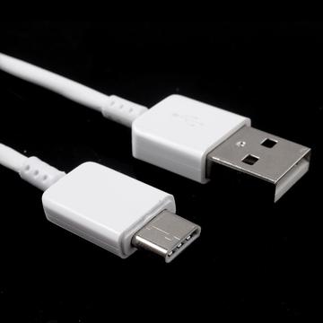 USB till USB-C laddningskabel för iPhone 15 Pro/15 Pro Max/16 Pro/16 Pro Max - 1m (Öppen Förpackning - Bulk) - Vit