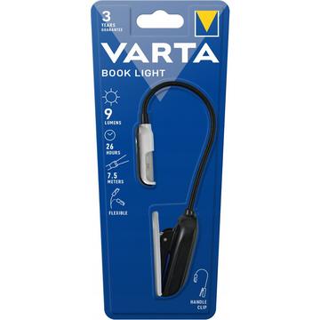 Varta Book LED-lampa för läsning - 9 lumen