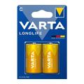 Varta Longlife LR14/C-batteri - 2 st.