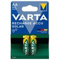 Varta Solar Uppladdningsbara AA-batterier 800mAh - 2 st.