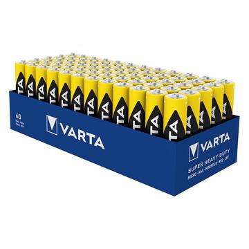 Varta Super Heavy Duty Zink kol AAA-batterier - 60 st.