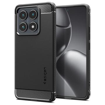 Xiaomi 14T Pro Spigen Rugged Armor TPU Skal - Svart