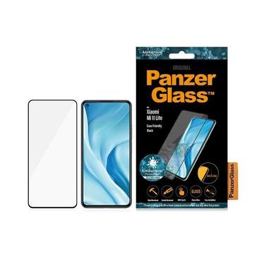 Xiaomi Mi 11 Lite 5G PanzerGlass AntiBacterial Skärmskydd - 9H - Case Friendly - Svart Kant