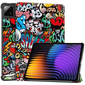 Xiaomi Pad 7/7 Pro Tri-Fold Series Smart Foliofodral - Graffiti