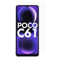 Xiaomi Poco C61 Härdat Glas Skärmskydd - 9H, 0.3mm - Case Friendly  - Klar