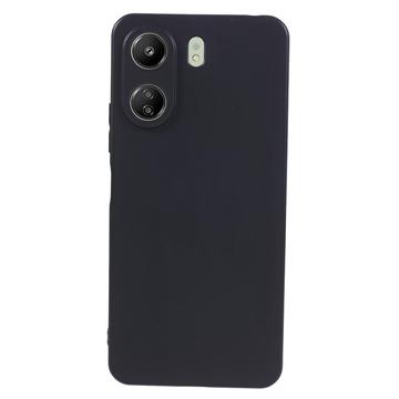 Xiaomi Poco C65/Redmi 13C Anti-Fingeravtryck Matt TPU-skal - Svart