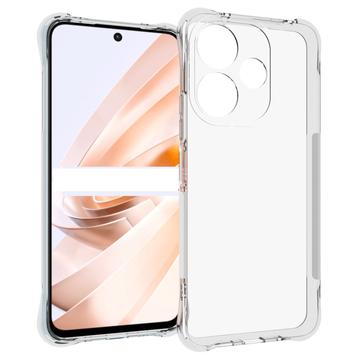 Xiaomi Poco M6 Plus Stöttåligt TPU-skal - Genomskinligt