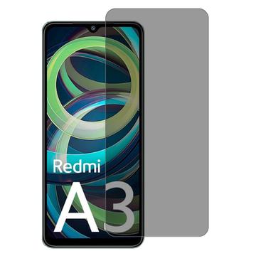 Xiaomi Redmi A3 Privacy Härdat Glas Skärmskydd