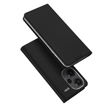 Xiaomi Redmi Note 13 Pro+ Dux Ducis Skin Pro Flipfodral - Svart