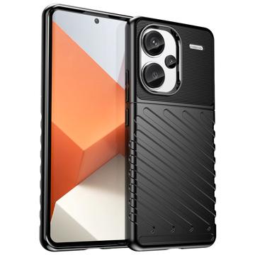 Xiaomi Redmi Note 13 Pro+ Thunder Series TPU-skal - Svart