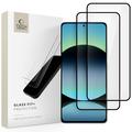 Xiaomi Redmi Note 14 4G/5G Tech-Protect Glass Fit+ skärmskydd av härdat glas - 2 st. - Svart