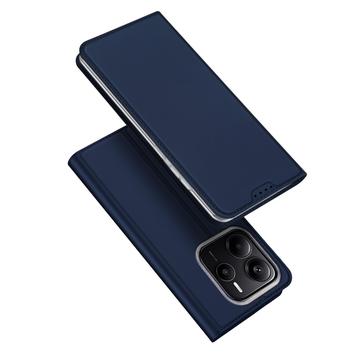 Xiaomi Redmi Note 14 Dux Ducis Skin Pro Flipfodral - Blå