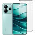 Xiaomi Redmi Note 14 Imak Pro+ Härdat Glas Skärmskydd - Svart Kant