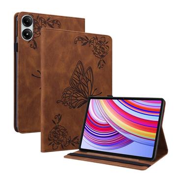 Xiaomi Redmi Pad Pro Butterfly Series Foliofodral - Brun