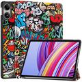 Xiaomi Redmi Pad Pro/Poco Pad Tri-Fold Series Smart Foliofodral - Graffiti