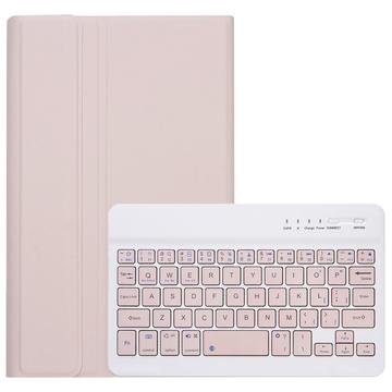 Xiaomi Redmi Pad SE 8.7 Fodral med Bluetooth-tangentbord - Rosa