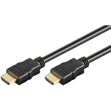 Goobay HDMI 2.0 Kabel med Ethernet - 5m - Svart