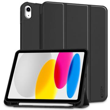 iPad (2022) Tech-Protect SmartCase Pen Tri-Fold Folio Fodral - Svart