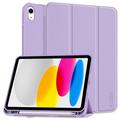 iPad 2022/2025 Tech-Protect SmartCase Pen Tri-Fold Folio Fodral - Violett